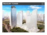 DIJUAL CEPAT DI BAWAH PASAR : OFFICE DISTRICT 8 @SCBD TREASURY Tower, 1 FLOOR Size 2.722 m2